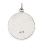 Sterling Silver Antiqued Our Lady of Guadalupe Medal - Image 4