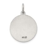 Sterling Silver Antiqued St. Jude Thaddeus Medal - Image 3