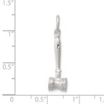 Sterling Silver Gavel Charm - Image 3