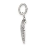 Sterling Silver Antiqued Sea Shell Charm - Image 2