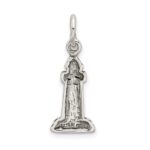 Sterling Silver Antiqued Lighthouse Charm - Image 4