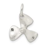 Sterling Silver 3D D/C Boat Propeller Charm - Image 4