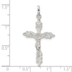 Sterling Silver INRI Crucifix Charm - Image 4