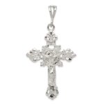 Sterling Silver INRI Crucifix Pendant