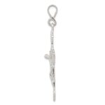 Sterling Silver INRI Crucifix Pendant - Image 2