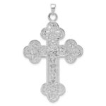 Sterling Silver Crucifix Pendant - Image 3