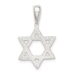 Sterling Silver Star of David Charm - Image 4