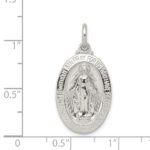 Sterling Silver Miraculous Medal - Image 3
