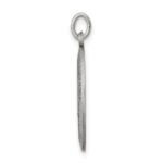 Sterling Silver Antiqued Our Lady of Mt.Carmel Medal - Image 2