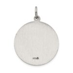 Sterling Silver Antiqued De La Providencia Medal - Image 4