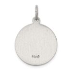 Sterling Silver Antiqued San Juan Los Lagos Medal - Image 3