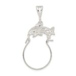 Sterling Silver Dolphin Charm Holder - Image 4
