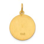 24k Gold-plated Sterling Silver Saint Christopher Medal - Image 4