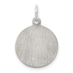 Sterling Silver Rhodium-plated Saint Joseph Medal - Image 3