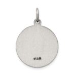 Sterling Silver Saint Jude Thaddeus Antiqued Medal - Image 4