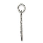 Sterling Silver Antiqued Saint Elizabeth Seton Medal - Image 2