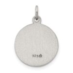 Sterling Silver Antiqued Saint Gerard Medal - Image 4