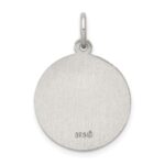 Sterling Silver Antiqued Saint Gerard Medal - Image 4