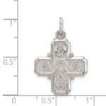 Sterling Silver 4-way Medal - Image 3