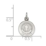 Sterling Silver Confirmation Medal - Image 3
