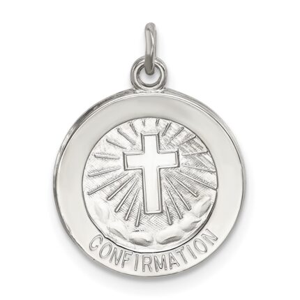 Sterling Silver Confirmation Medal