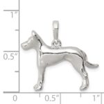 Sterling Silver Great Dane Pendant - Image 3