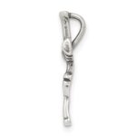 Sterling Silver Antiqued Cross Slide - Image 2