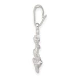 Sterling Silver Anchor & Rope Pendant - Image 2