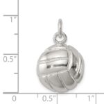 Sterling Silver Volleyball Charm - Image 3