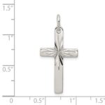 Sterling Silver Cross Pendant - Image 3