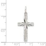Sterling Silver Cross Pendant - Image 3