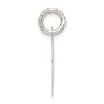 Sterling Silver Polished Enamel Hope Pendant - Image 2