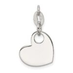 Sterling Silver Polished Enamel Boy Charm - Image 4