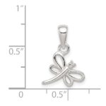 Sterling Silver Dragonfly Pendant - Image 3