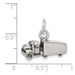 Sterling Silver Antiqued Truck Charm - Image 4