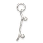 Sterling Silver Skateboard Charm - Image 2