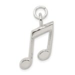 Sterling Silver Music Notes Charm