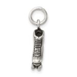 Sterling Silver Antiqued Roller-skate Charm - Image 2