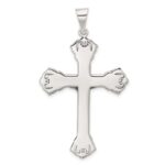 Sterling Silver Antiqued Crucifix Pendant - Image 3
