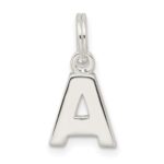 Sterling Silver Letter A Initial Charm - Image 4