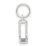 Sterling Silver Letter L Initial Charm - Image 2