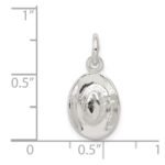 Sterling Silver Cowboy Hat Charm - Image 3