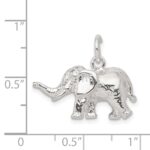 Sterling Silver Elephant Charm - Image 3