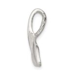 Sterling Silver Whale Tail Charm - Image 2