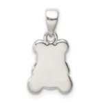 Sterling Silver Enamel Panda Pendant - Image 3