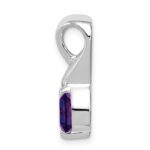 Sterling Silver Amethyst Pendant - Image 2