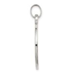 Sterling Silver Polished Tree of Life Pendant - Image 2