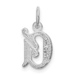 14KW Diamond-cut Letter G Initial Charm - Image 4