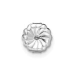 14k White Gold 2 1/2 carat Lab Grown Diamond VS/SI+ G+ Round Complete Four Prong Heavyweight Stud Earrings - Image 5