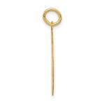 14k SIBERIAN HUSKY 20mm Engravable Disc Dog Charm - Image 2